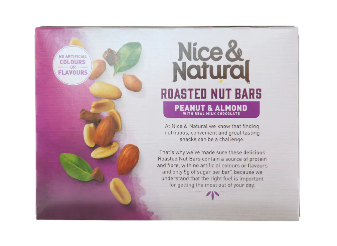 Nice ＆ Natural（ナイス＆ナチュラル）「ナッツバー」ピーナッツ